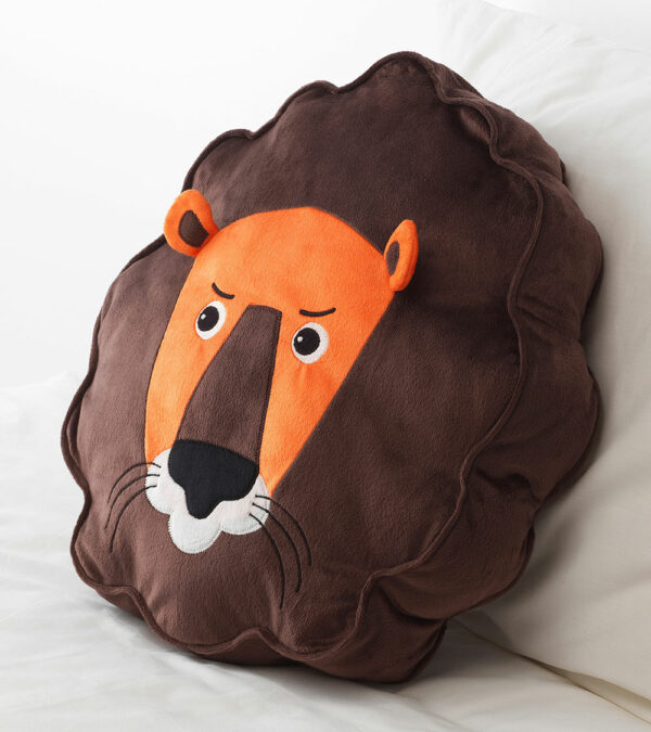 King Lion Decorative Pillow – Image 2