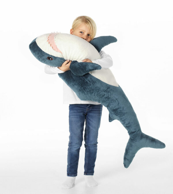 Stuffed Blue Shark – Image 2