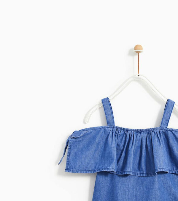 Blue Denim Top – Image 2